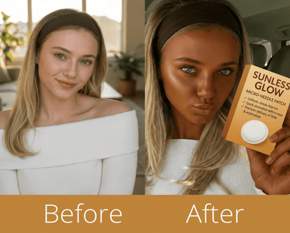Newyuo®🤎 Sunless Glow Micro-Needle Tanning Patch⚡ No Sun, No Streaks, Just a Natural Tan Glow 🌞