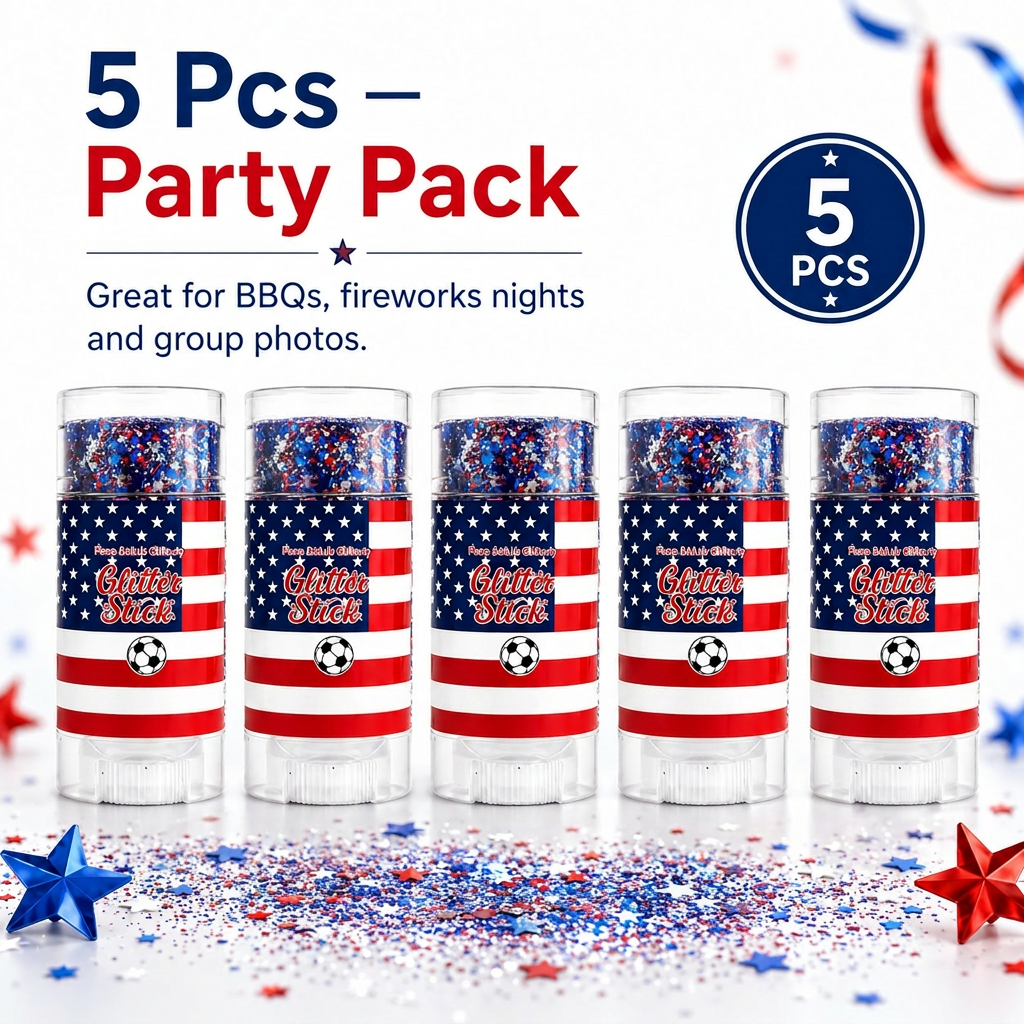 5 Pcs — Party Pack ⭐Great for BBQs fireworks nights and group photos.