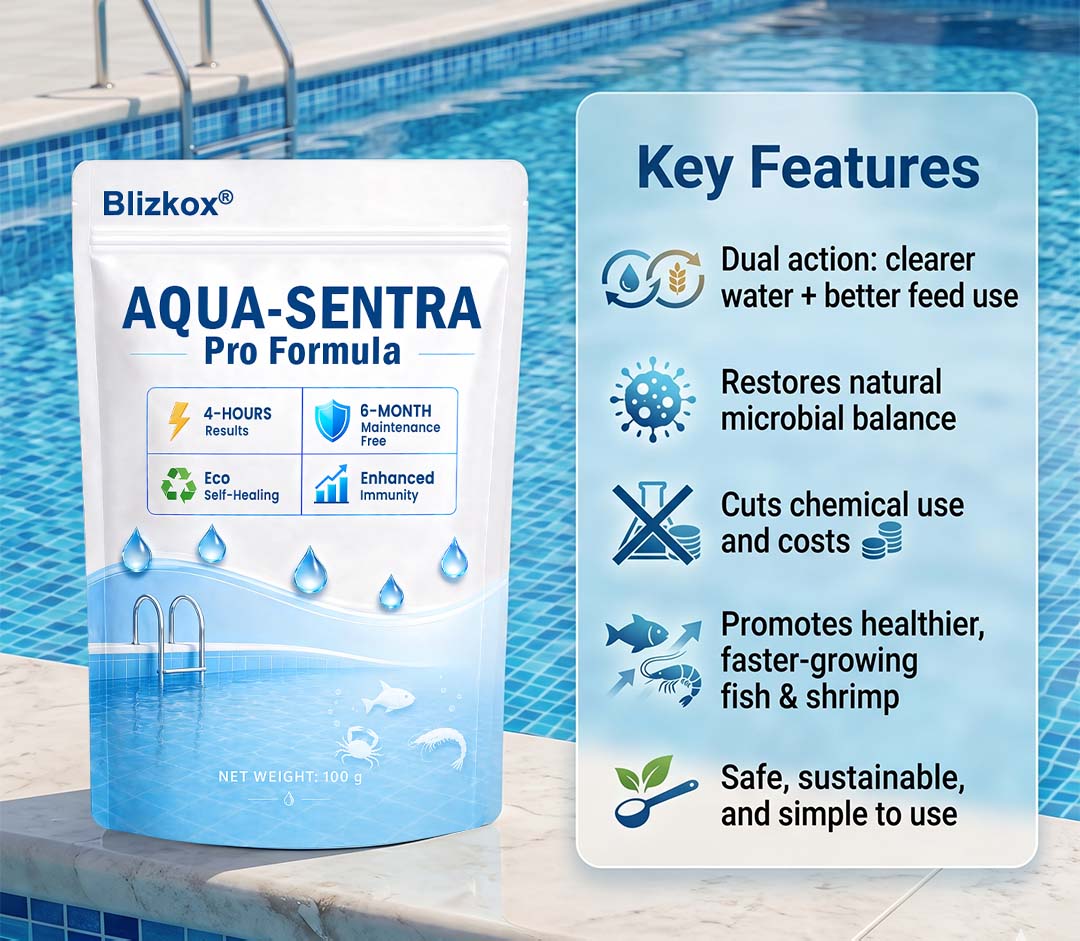 Kristallklar in 12 Stunden! | Blizkox® 💧Aqua-Sentra Pro Formel