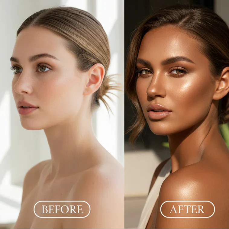 Newyuo®🤎 Sunless Glow Micro-Needle Tanning Patch⚡ No Sun, No Streaks, Just a Natural Tan Glow 🌞