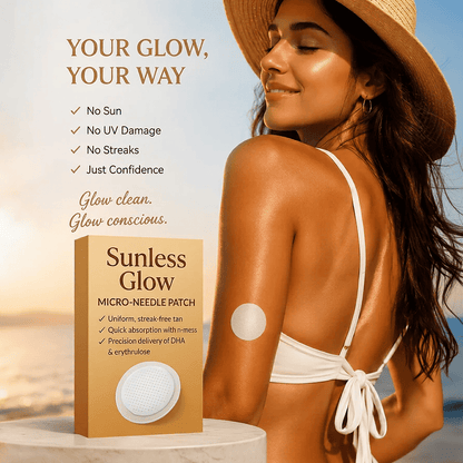 Newyuo®🤎 Sunless Glow Micro-Needle Tanning Patch⚡ No Sun, No Streaks, Just a Natural Tan Glow 🌞