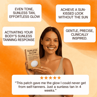 Newyuo®🤎 Sunless Glow Micro-Needle Tanning Patch⚡ No Sun, No Streaks, Just a Natural Tan Glow 🌞